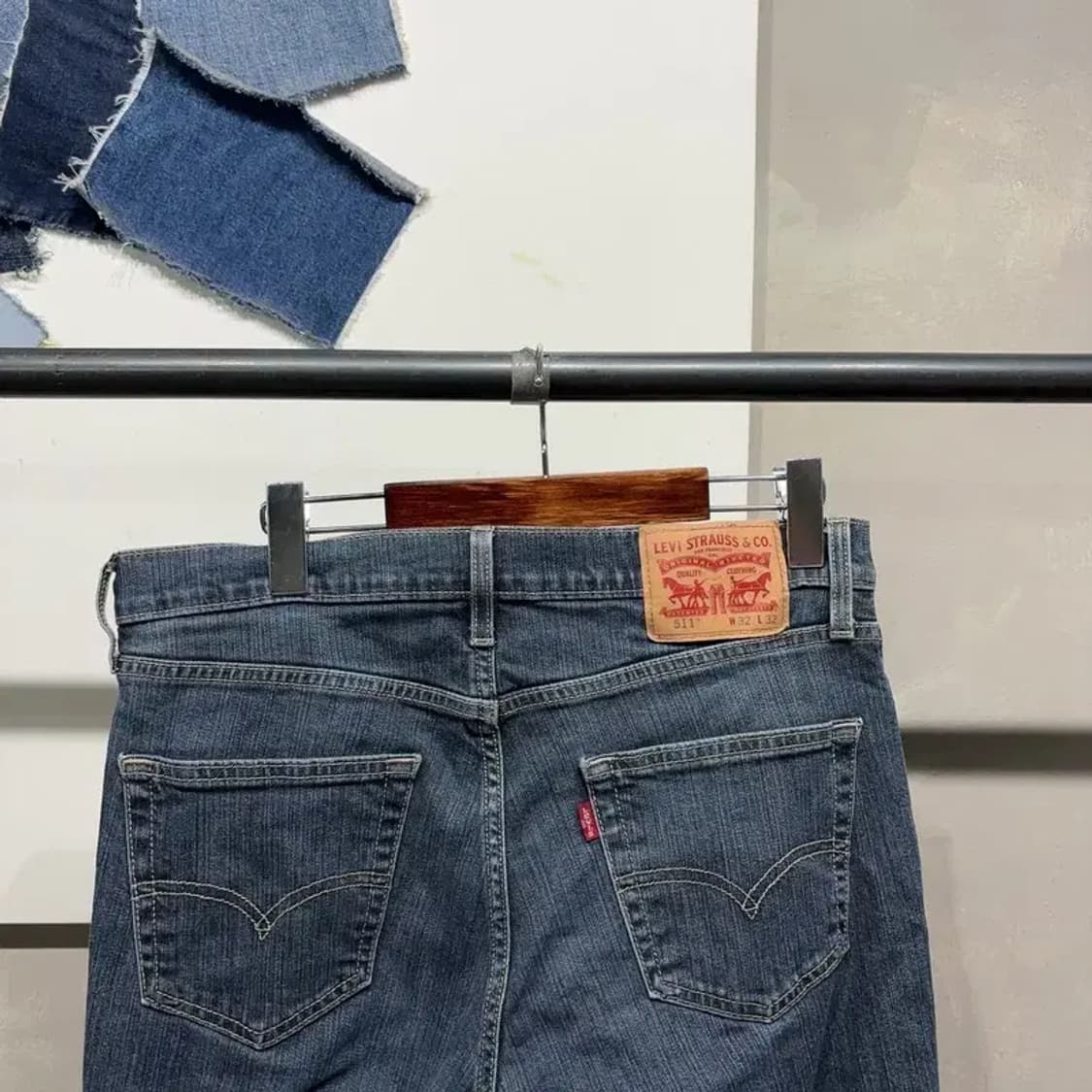 (32인치) 리바이스 511 빈티지 캐주얼 청바지 데님팬츠 상품이미지4