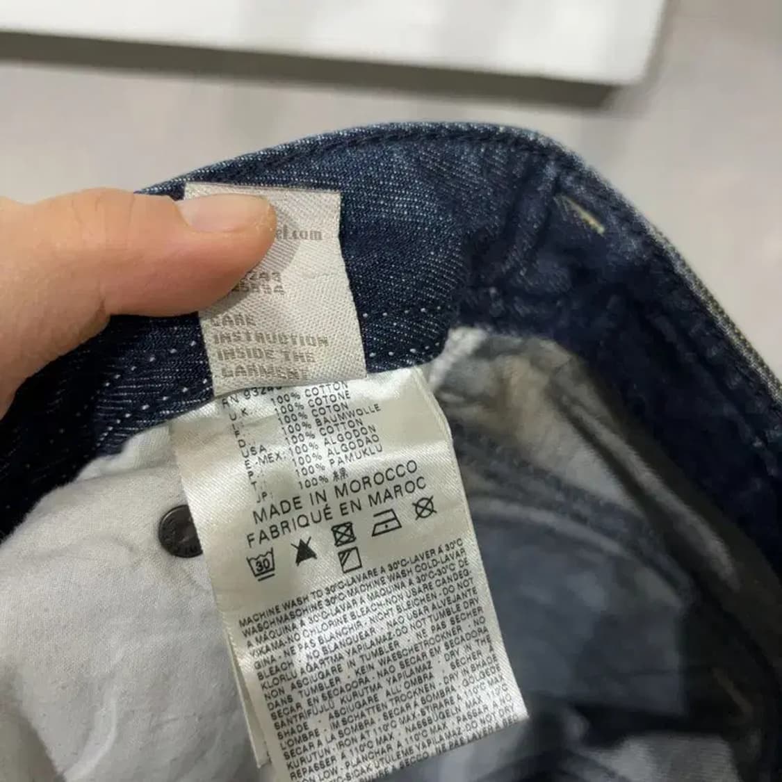 (27인치) 디젤 여성 THANAZ 캐주얼 워싱 진청바지 데님팬츠 상품이미지6