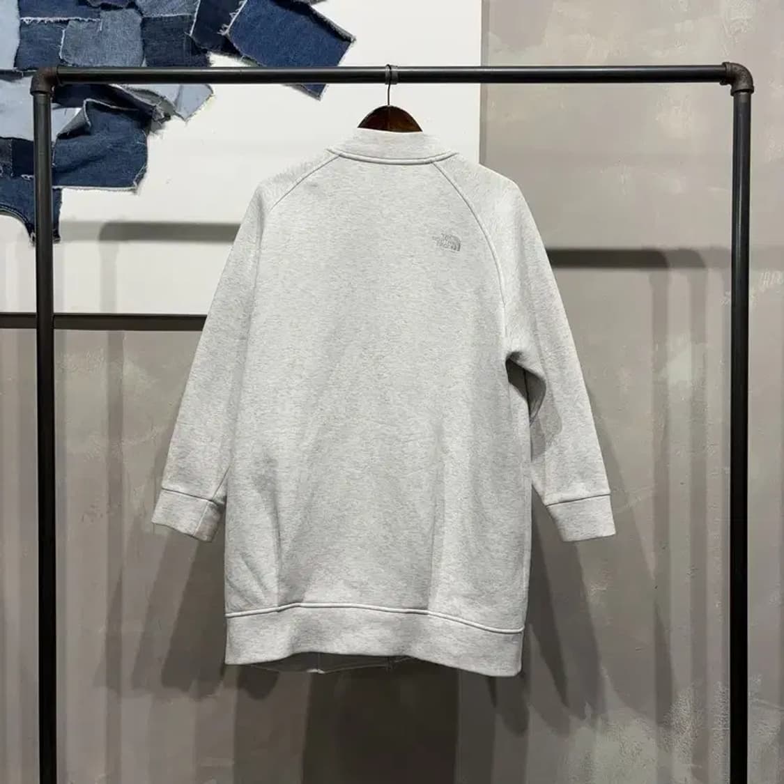 (95) 노스페이스 화이트라벨 여성 투웨이 롱 집업 원피스 자켓 상품이미지4