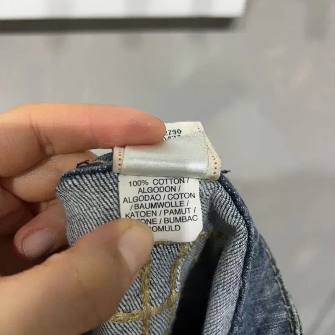 (28인치) 트루릴리젼 여성 Y2K 빈티지 워싱 청바지 데님팬츠 상품이미지7