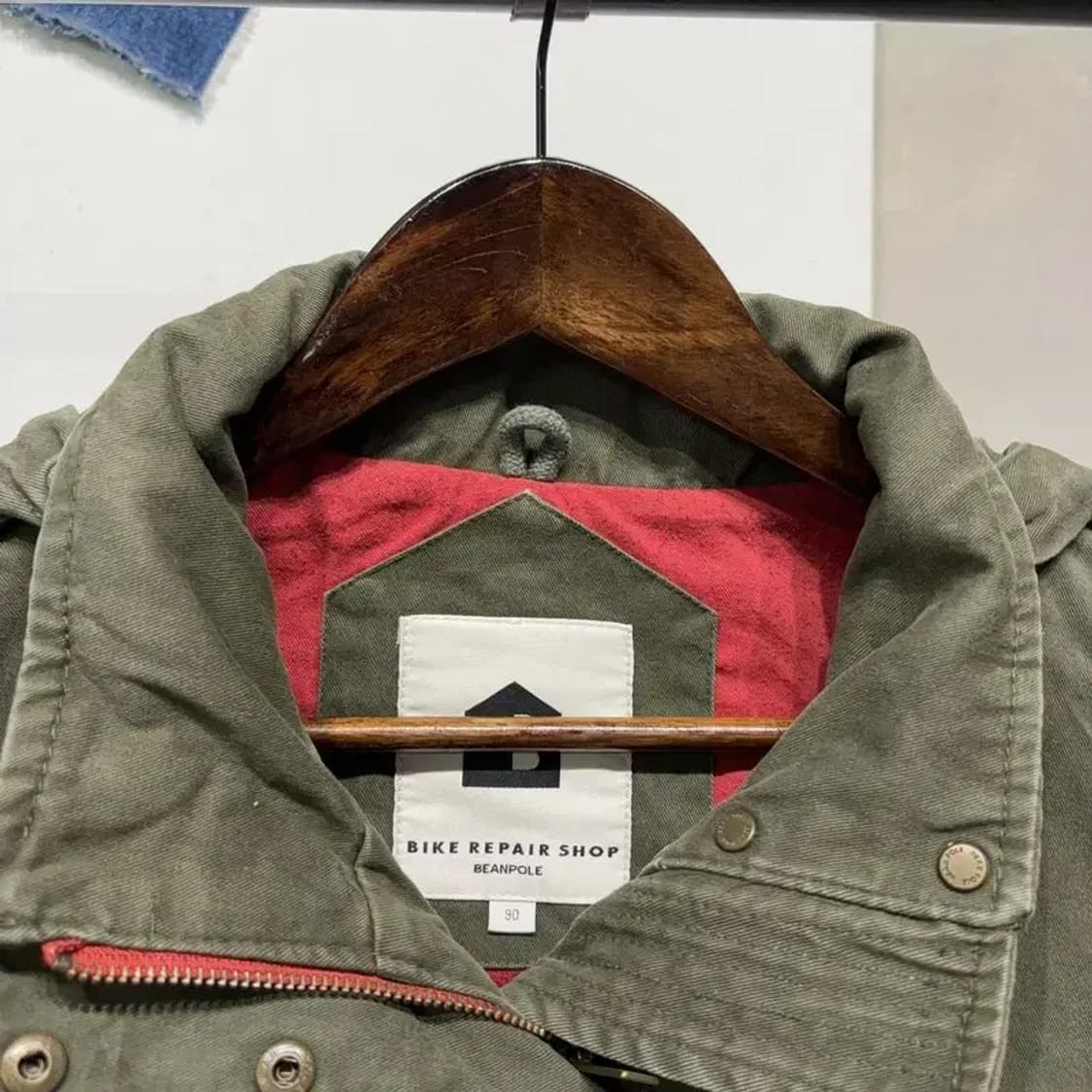 (90) 빈폴 여성 바이크리페어샵 캐주얼 헌팅 필드 야상 하프 자켓 상품이미지2