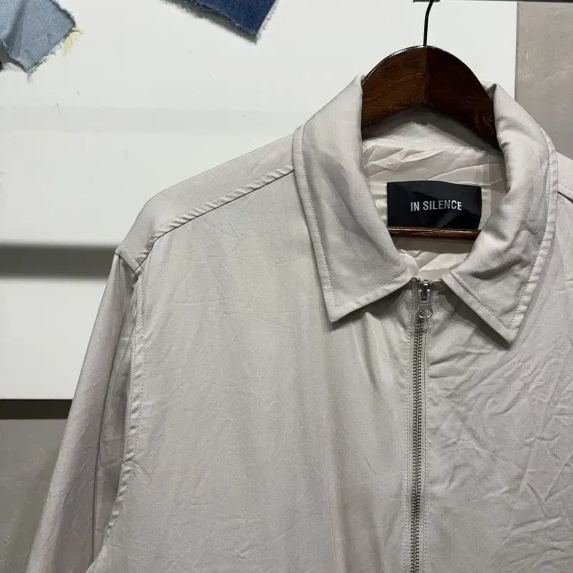 (105) 인사일런스 스트릿 캐주얼 투포켓 코튼 블루종 자켓 상품이미지3