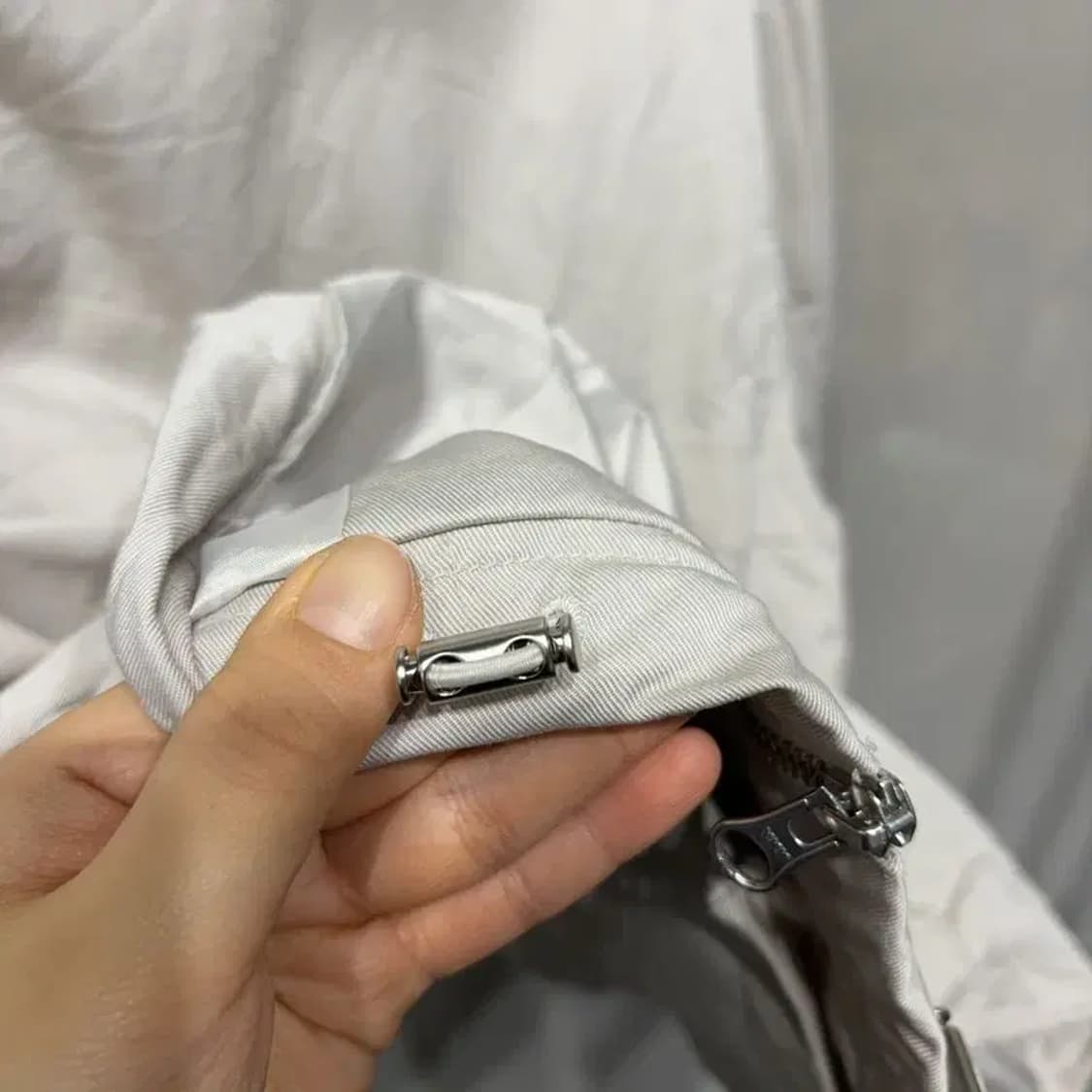 (105) 인사일런스 스트릿 캐주얼 투포켓 코튼 블루종 자켓 상품이미지5