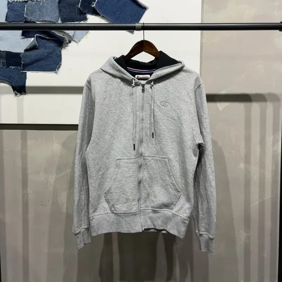 (100) 챔피온 스트릿 캐주얼 약기모 후드집업 자켓 상품이미지1
