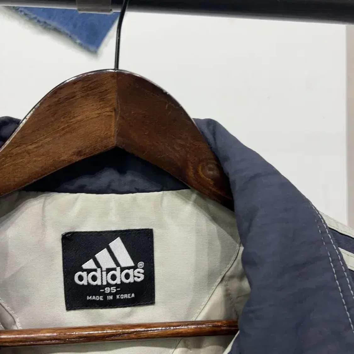 (100) 아디다스 올드스쿨 스트릿 배색 누빔 패딩 자켓 상품이미지2
