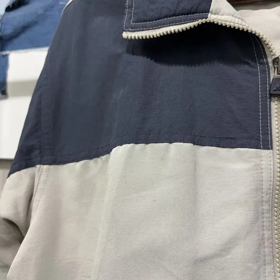 (100) 아디다스 올드스쿨 스트릿 배색 누빔 패딩 자켓 상품이미지6