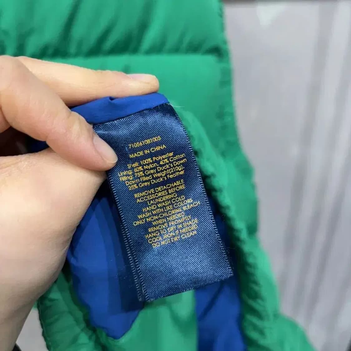 (100) 폴로 랄프로렌 캐주얼 덕다운 오리털 패딩조끼 상품이미지5