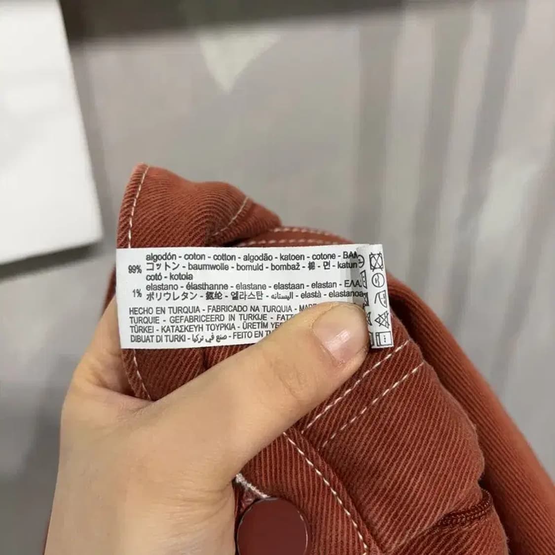 (26인치) 자라 ZARA 여성 캐주얼 스티치 미니스커트 치마 상품이미지6