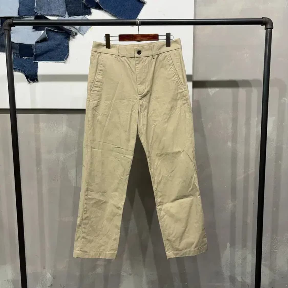 (30인치) 커버낫 캐주얼 베이직 코튼 치노팬츠 바지 상품이미지1