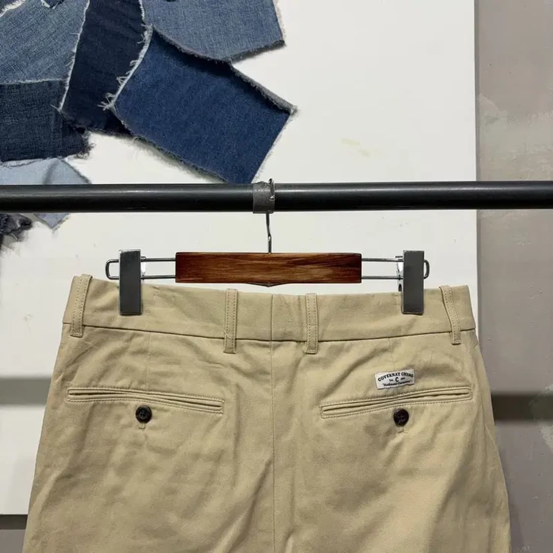 (30인치) 커버낫 캐주얼 베이직 코튼 치노팬츠 바지 상품이미지4