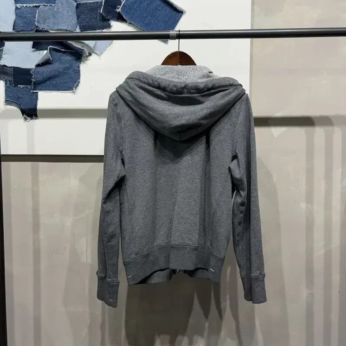 (100) 후아유 스트릿 캐주얼 자수 후드집업 자켓 상품이미지4