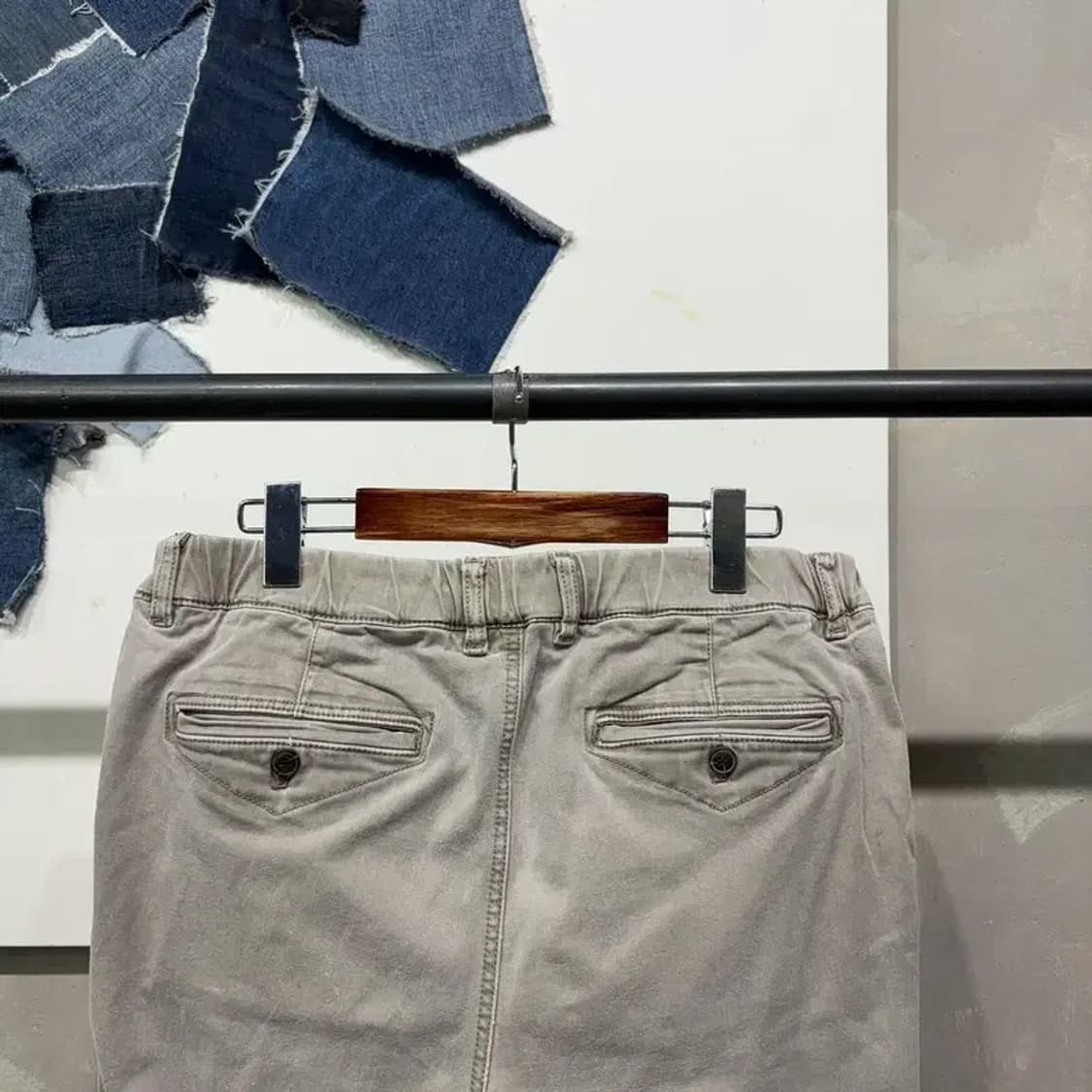 (31~32인치) 시리즈에피그램 클래식 캐주얼 밴딩 스판 치노팬츠 바지 상품이미지4