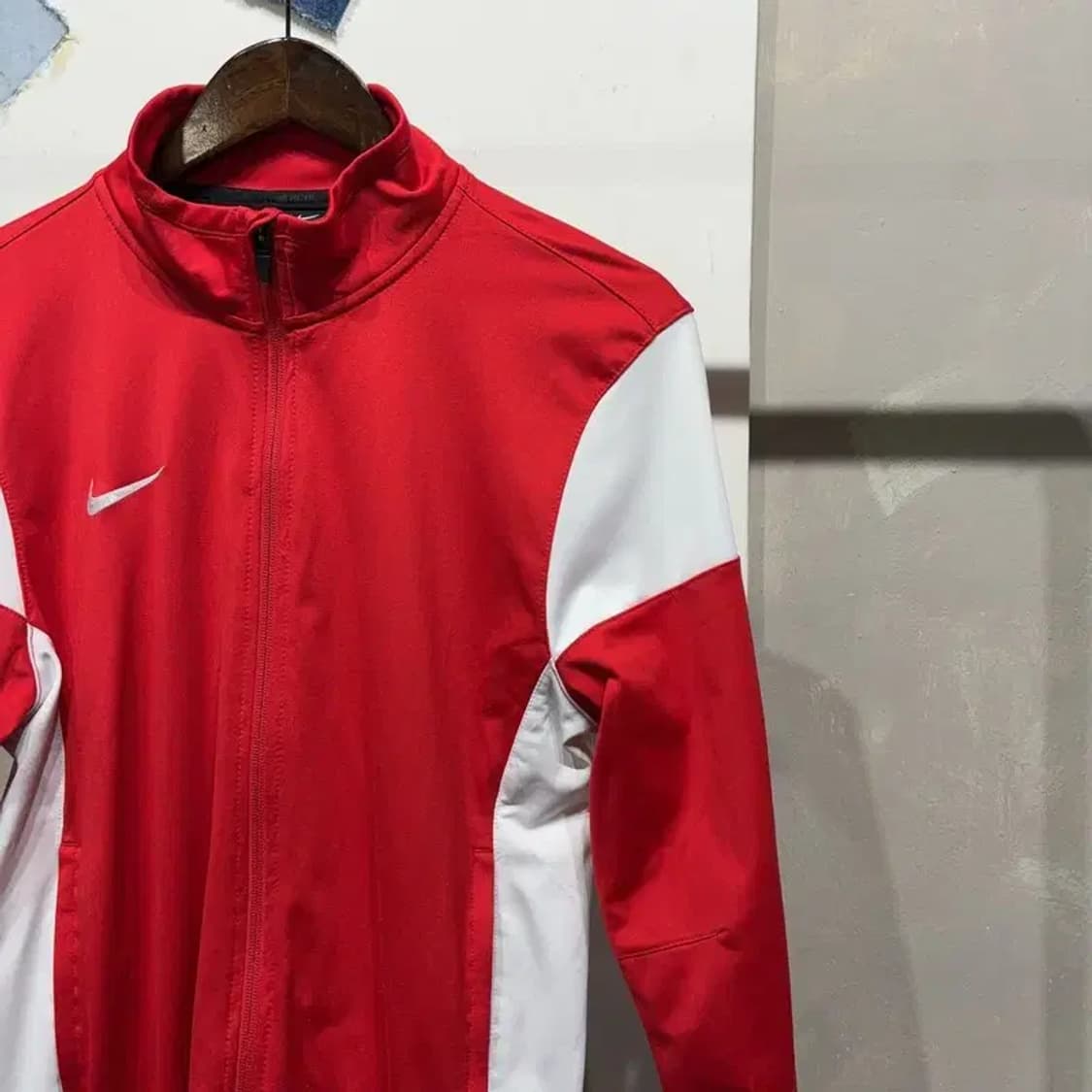 (90) 나이키 드라이핏 운동 스포츠 배색 저지 집업 자켓 상품이미지3