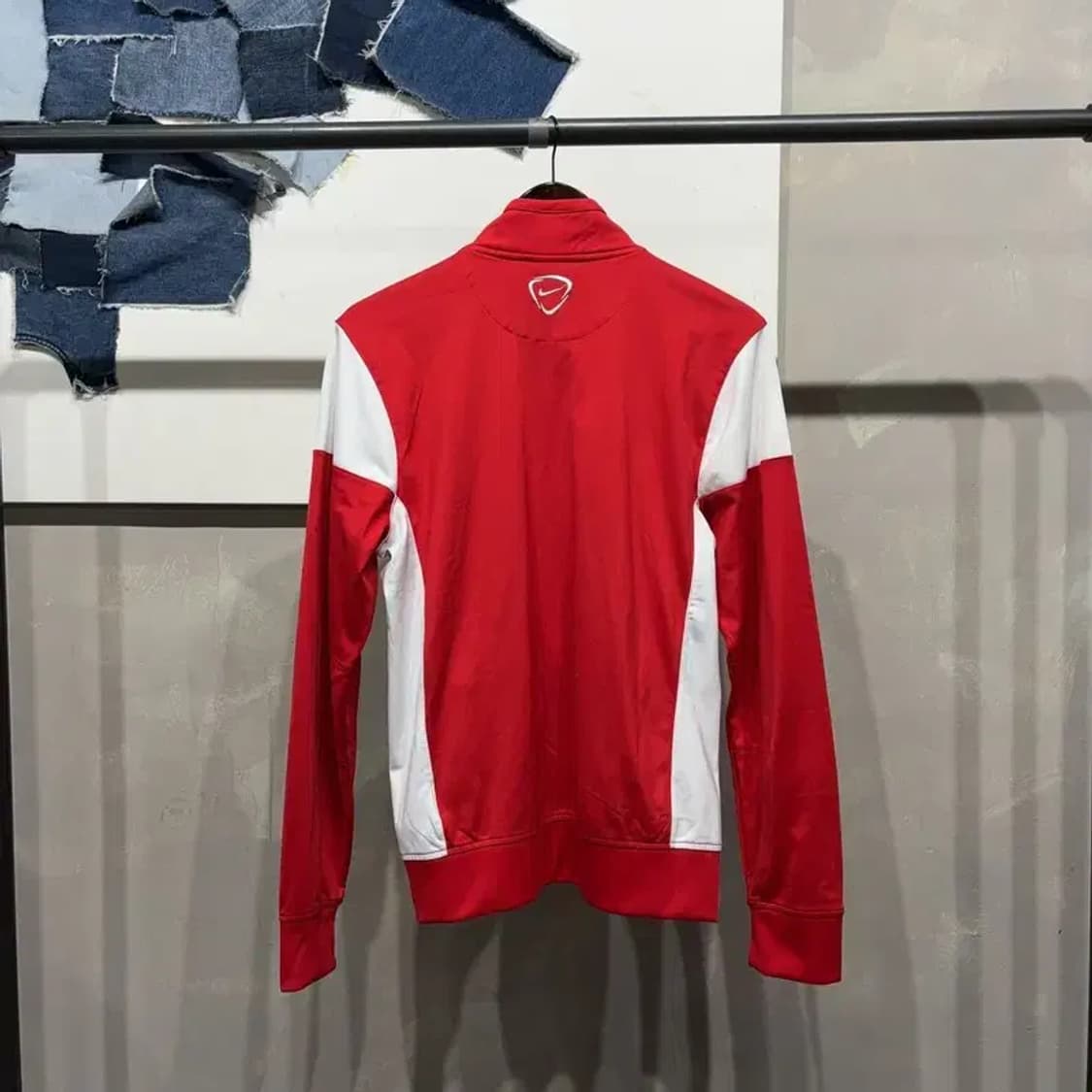 (90) 나이키 드라이핏 운동 스포츠 배색 저지 집업 자켓 상품이미지4