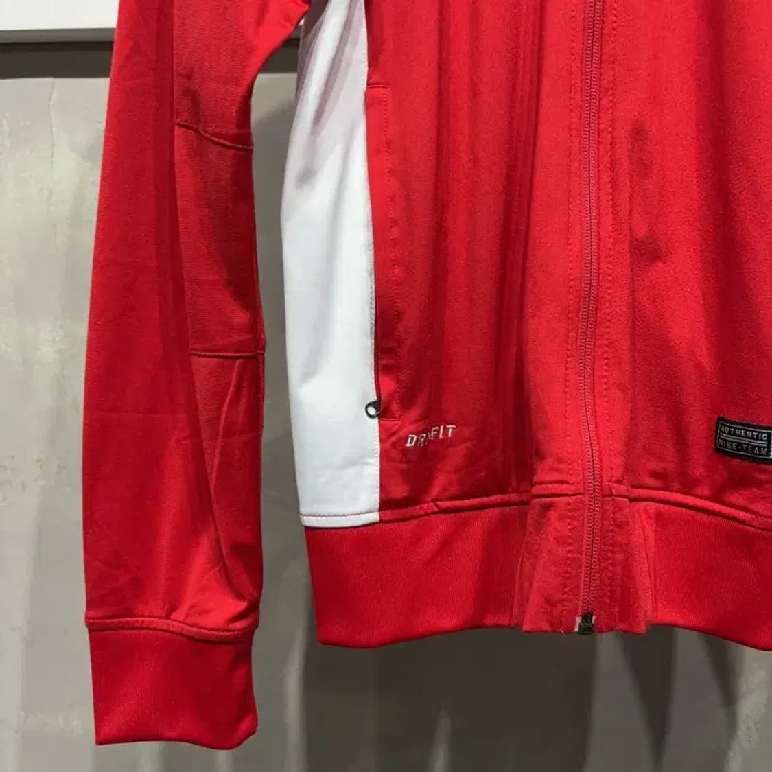 (90) 나이키 드라이핏 운동 스포츠 배색 저지 집업 자켓 상품이미지5