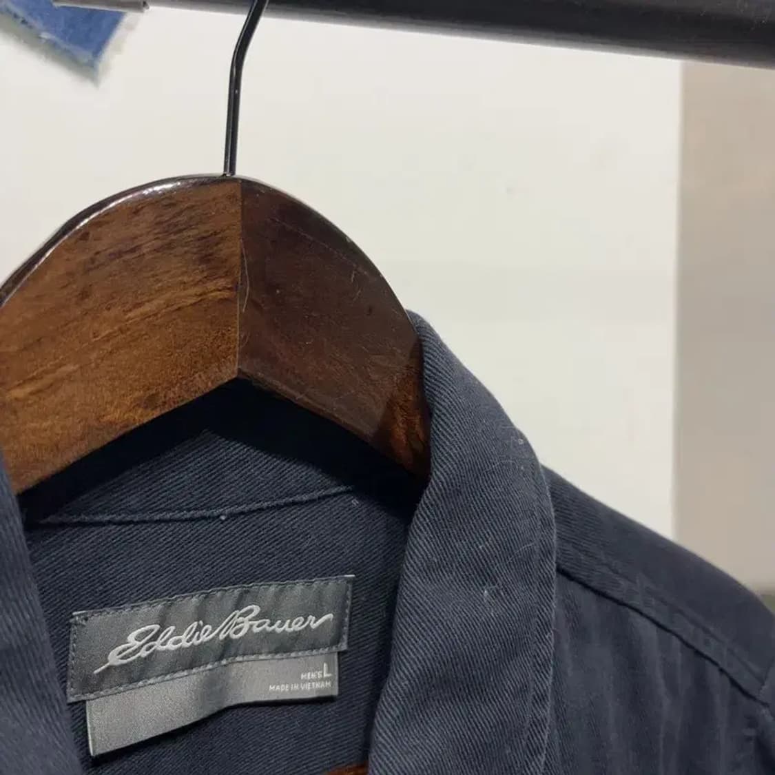 (100) 에디바우어 클래식 캐주얼 투포켓 셔츠 워크자켓 상품이미지2