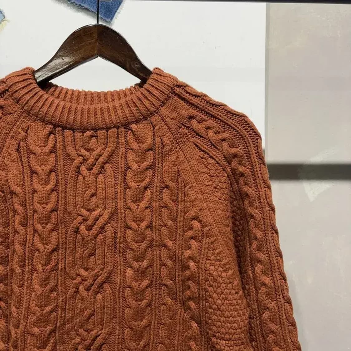 (95) 앤더슨벨 캐주얼 케이블 꽈배기 니트 상품이미지3