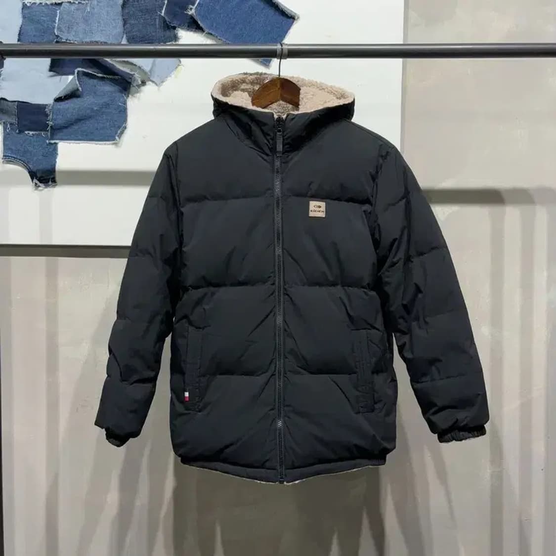 (90) 아이더 여성 캐주얼 리버시블 양털 뽀글이 후리스 패딩 상품이미지7