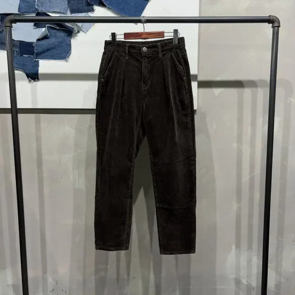 (26인치) 카이아크만 여성 캐주얼 코듀로이 골덴 팬츠 바지 상품이미지1