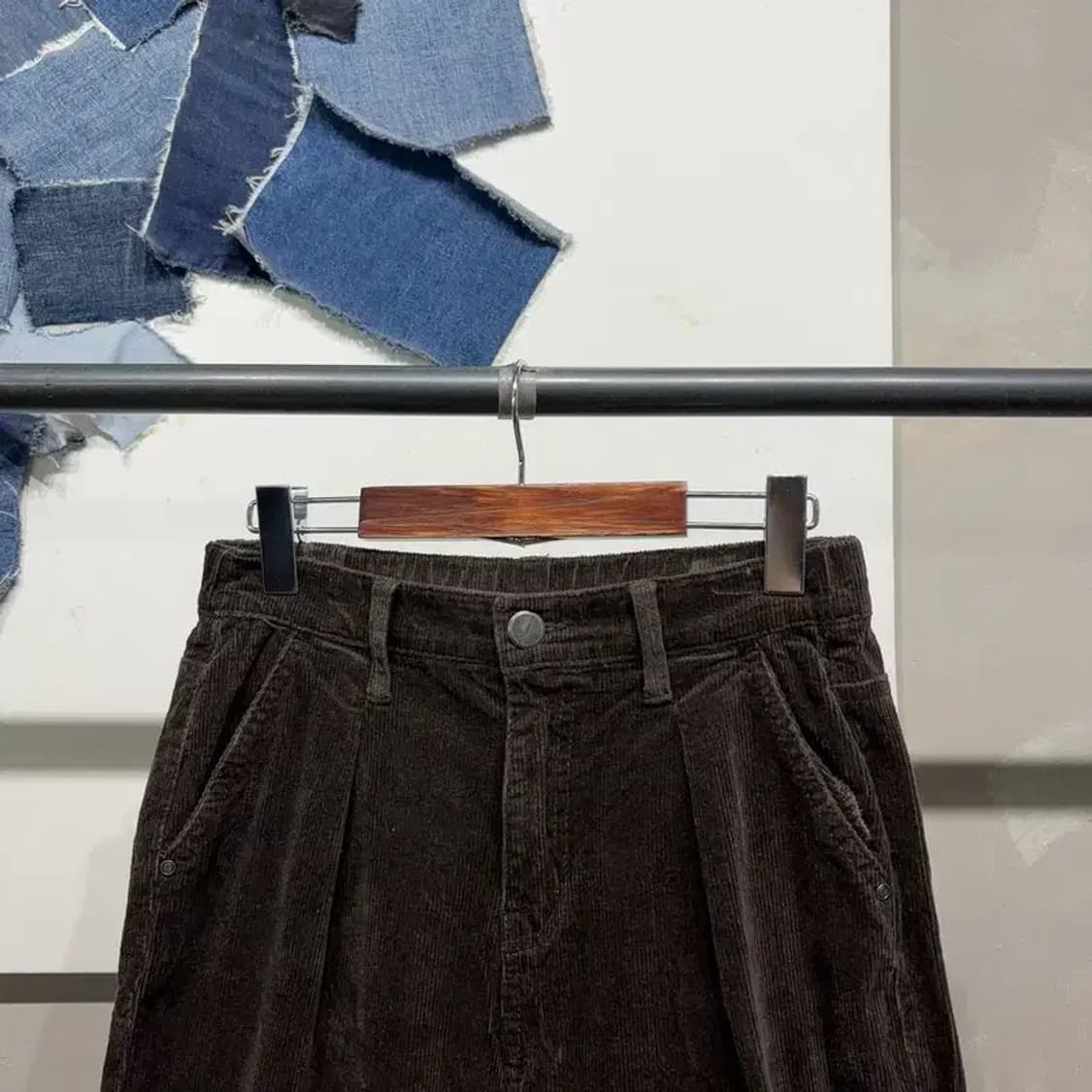 (26인치) 카이아크만 여성 캐주얼 코듀로이 골덴 팬츠 바지 상품이미지2