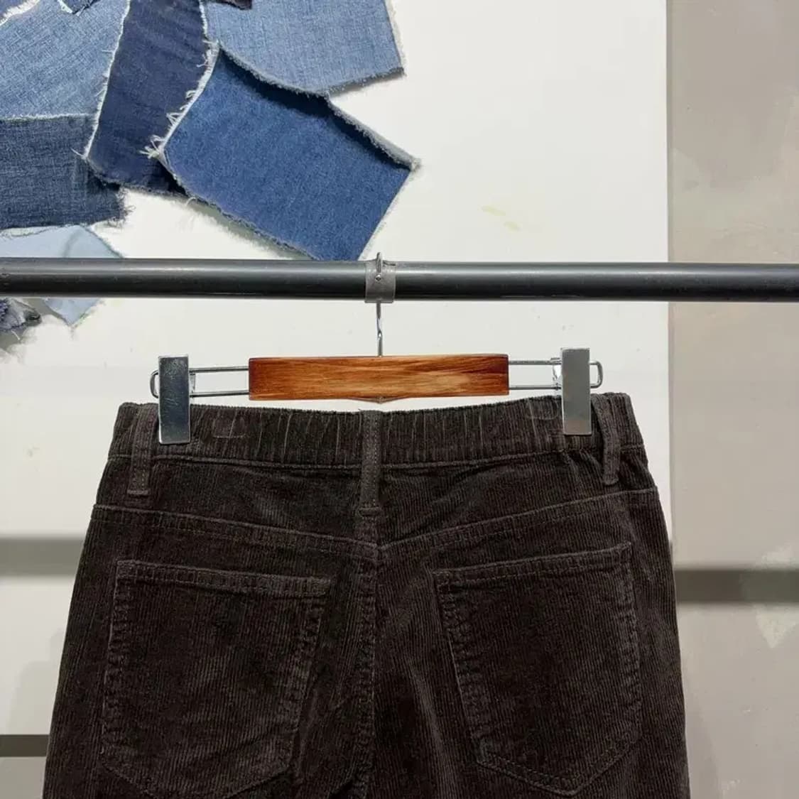 (26인치) 카이아크만 여성 캐주얼 코듀로이 골덴 팬츠 바지 상품이미지4