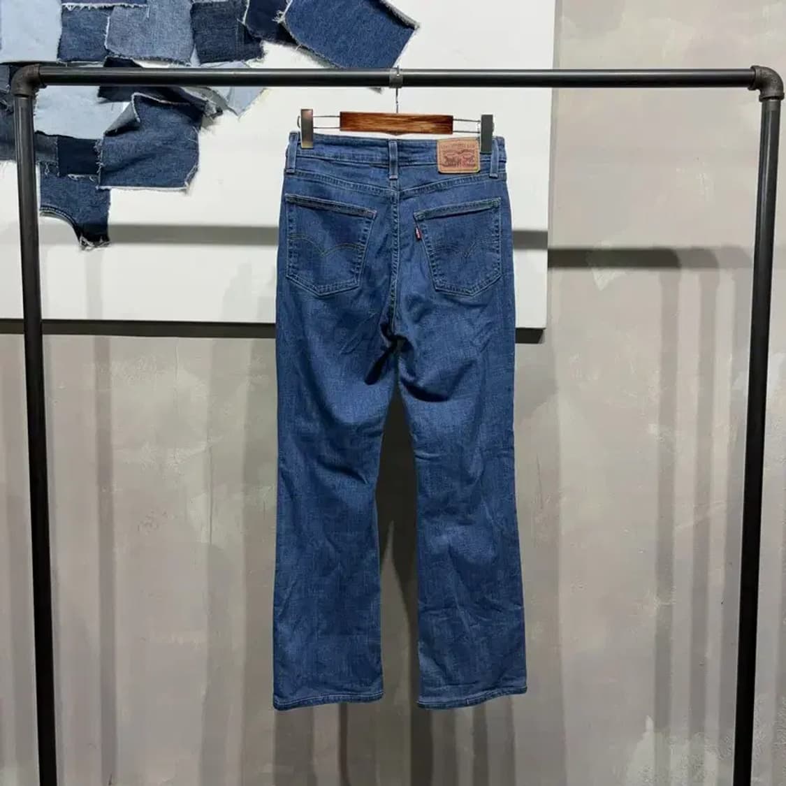 (27인치) 리바이스 여성 725 하이라이즈 부츠컷 스판 청바지 상품이미지3