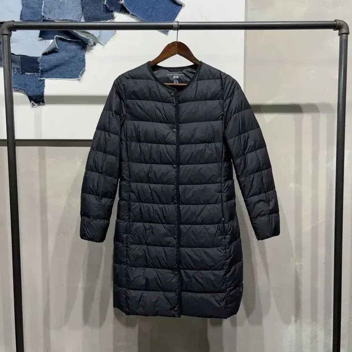 (90) 유니클로 여성 울트라 라이트다운 롱 경량 패딩 상품이미지1