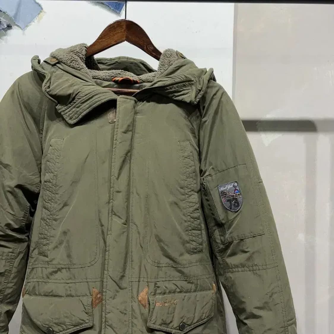 (105) 블랙야크 등산 아웃도어 구스다운 거위털 패딩 점퍼 상품이미지3