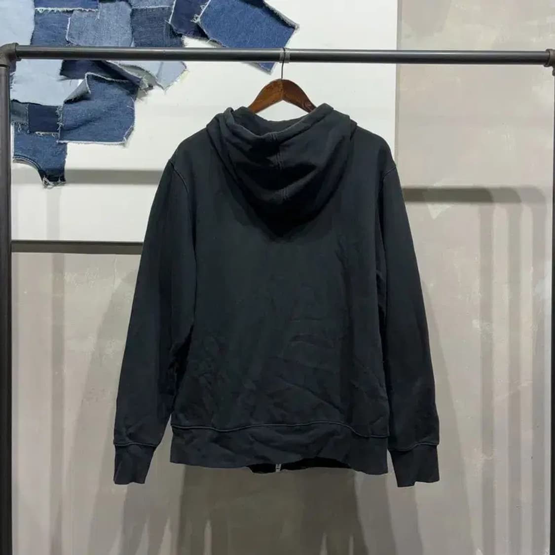 (105) 뉴발란스 스트릿 캐주얼 기모 프린팅 후드집업 자켓 상품이미지4