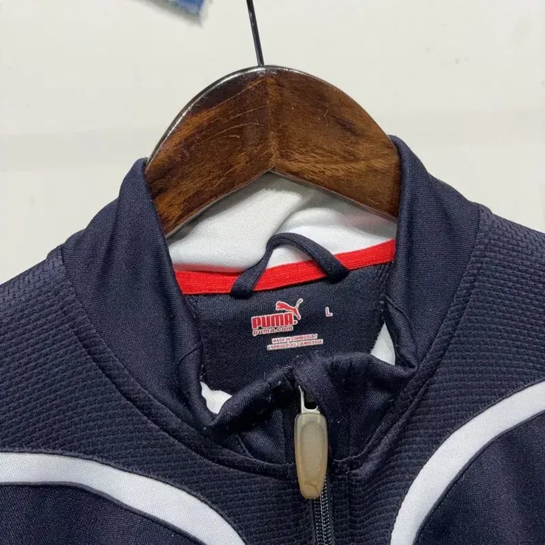 (100) 퓨마 운동 캐주얼 기능성 저지 집업 자켓 상품이미지2