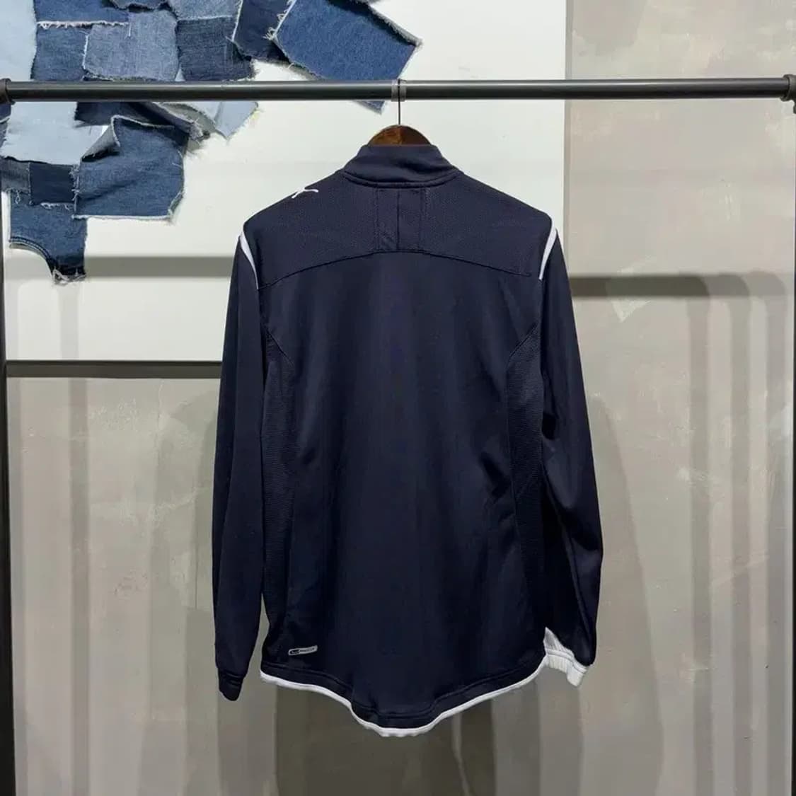 (100) 퓨마 운동 캐주얼 기능성 저지 집업 자켓 상품이미지4