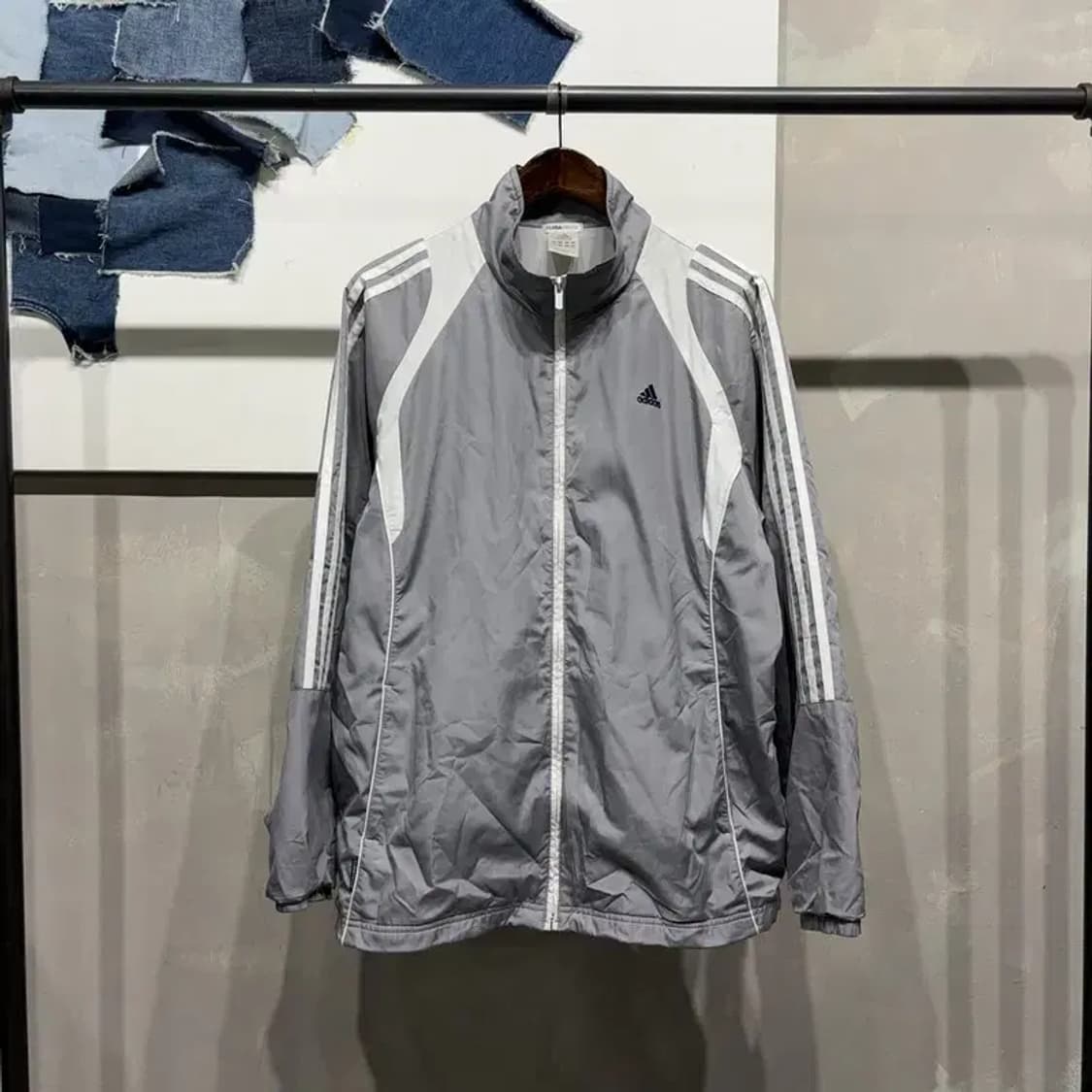 (100) 아디다스 캐주얼 클리마 프루프 바람막이 트랙탑 자켓 상품이미지1