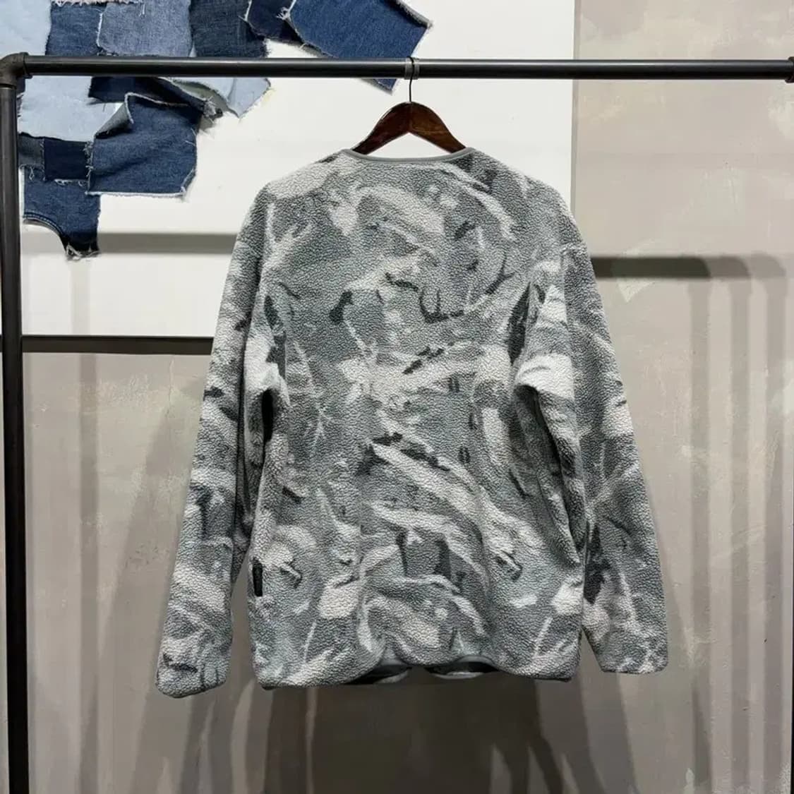 (105) 콜롬비아 캐주얼 카모 카라리스 양털 후리스 자켓 상품이미지4