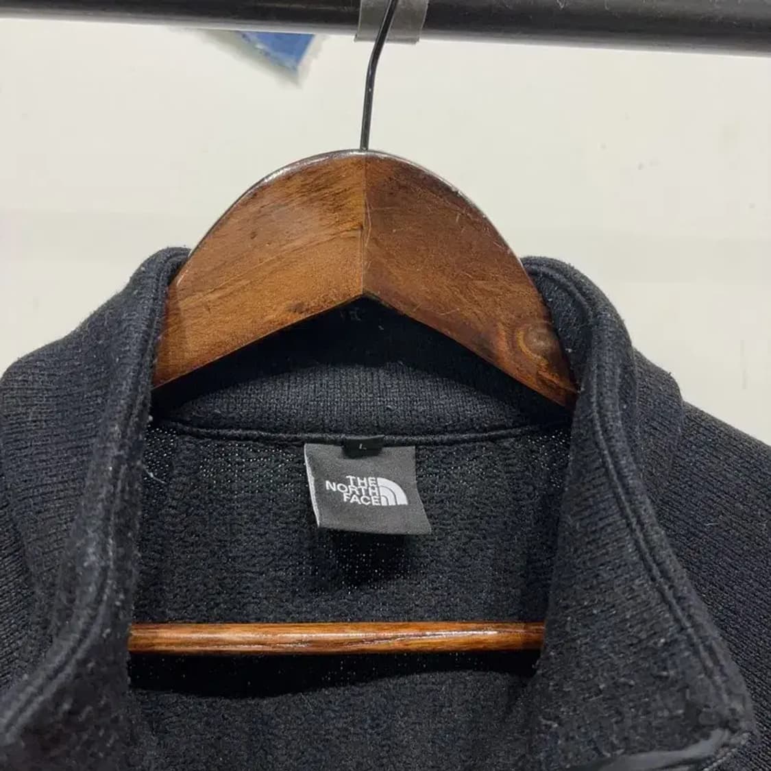 (100) 노스페이스 등산 캐주얼 후리스 플리츠 반집업 긴팔 티 상품이미지2