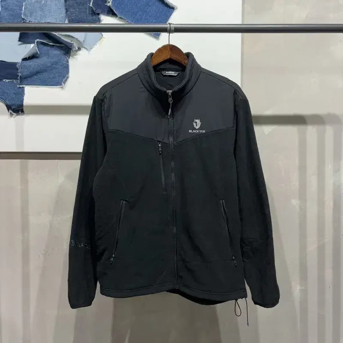 (105) 블랙야크 등산 아웃도어 후리스 플리츠 자켓 상품이미지1