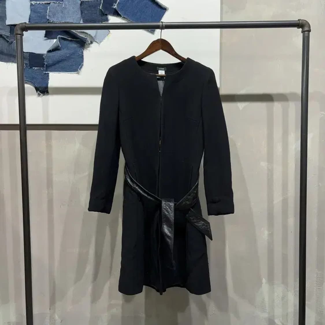 (95) 제이크루 여성 캐주얼 울 벨티드 롱 원피스 상품이미지1