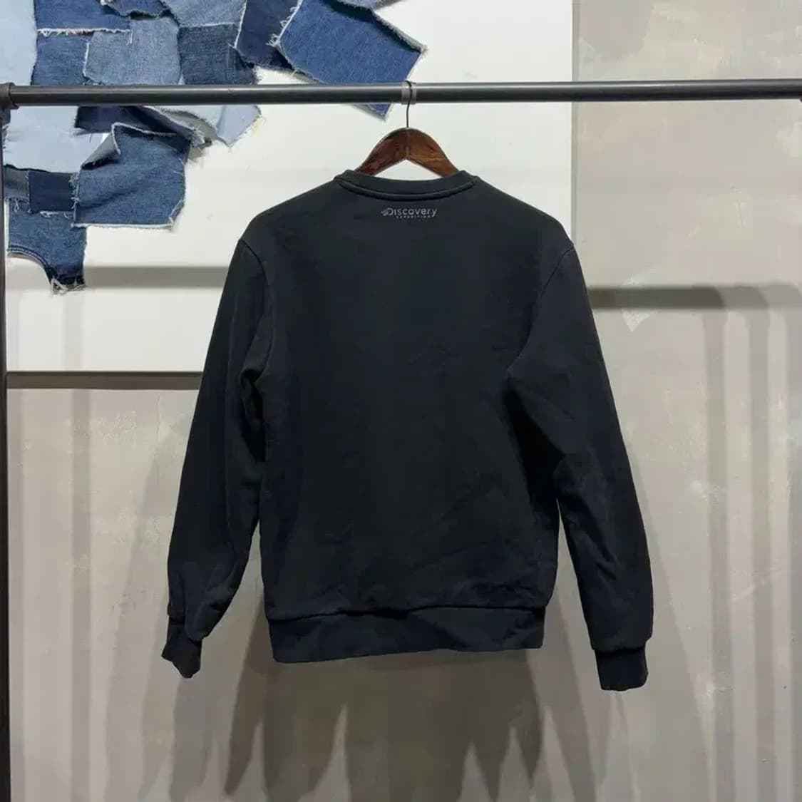 (95) 디스커버리 캐주얼 기모 프린팅 맨투맨 긴팔 티 상품이미지4