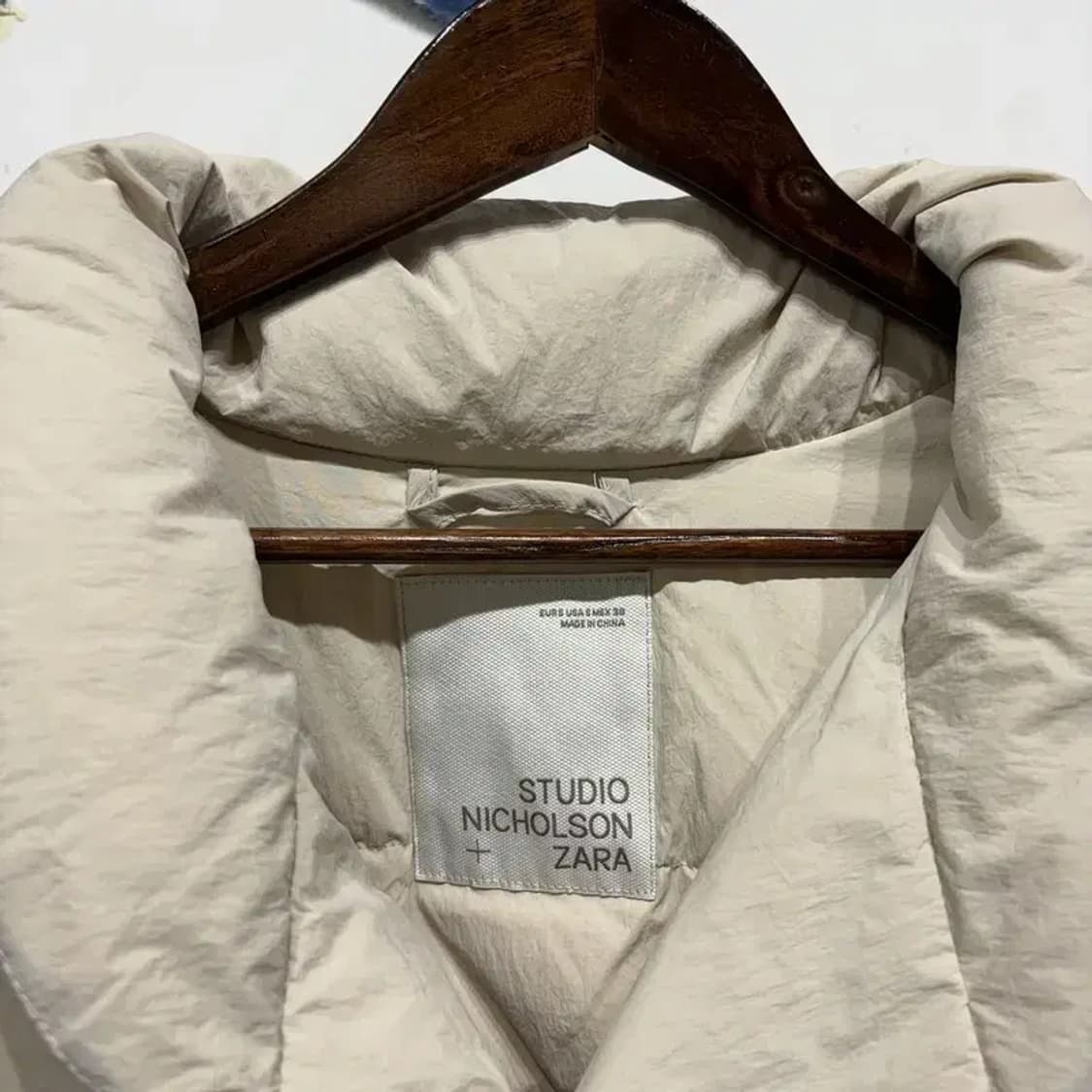 (90) 자라X스튜디오니콜슨 캐주얼 덕다운 오리털 숏패딩 상품이미지2