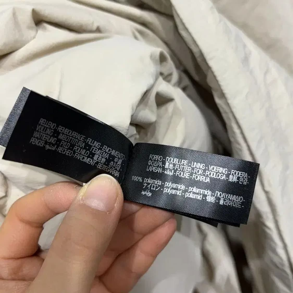 (90) 자라X스튜디오니콜슨 캐주얼 덕다운 오리털 숏패딩 상품이미지7