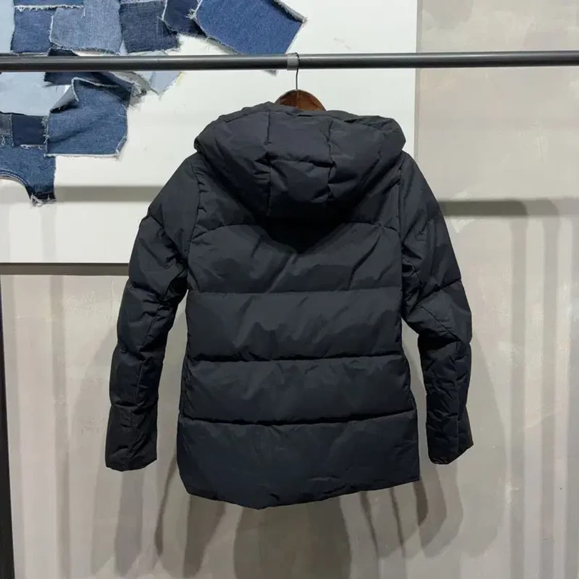 (90) 데상트 여성 캐주얼 스포츠 덕다운 오리털 후드 패딩 상품이미지4