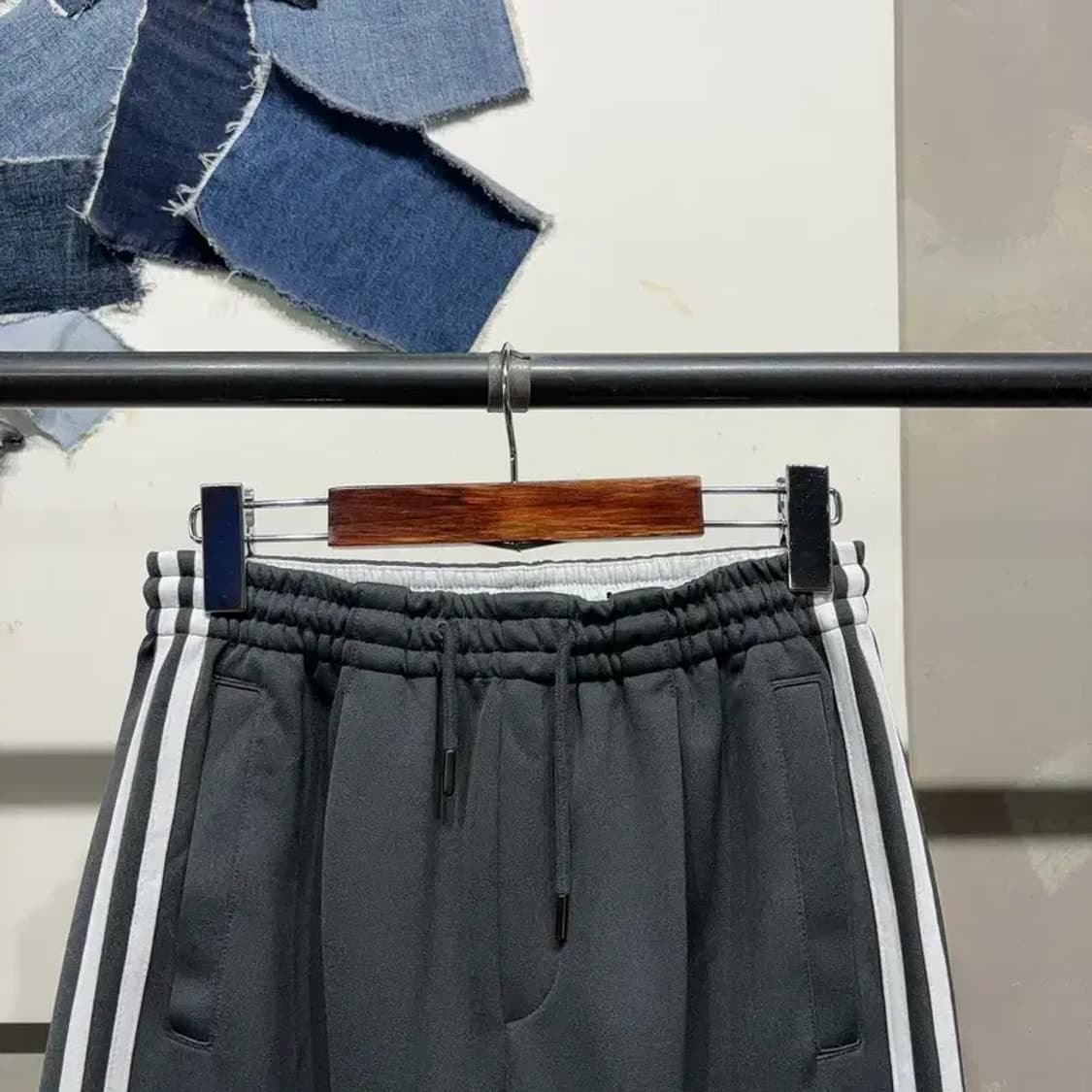 (24~26인치) 널디 여성 스트릿 사이드라인 밴딩 트레이닝팬츠 바지 상품이미지2