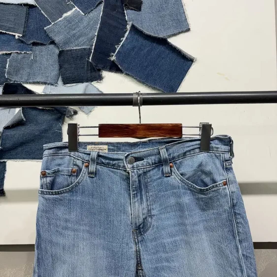 (30인치) 리바이스 511 캐주얼 스판 연청바지 데님팬츠 상품이미지2