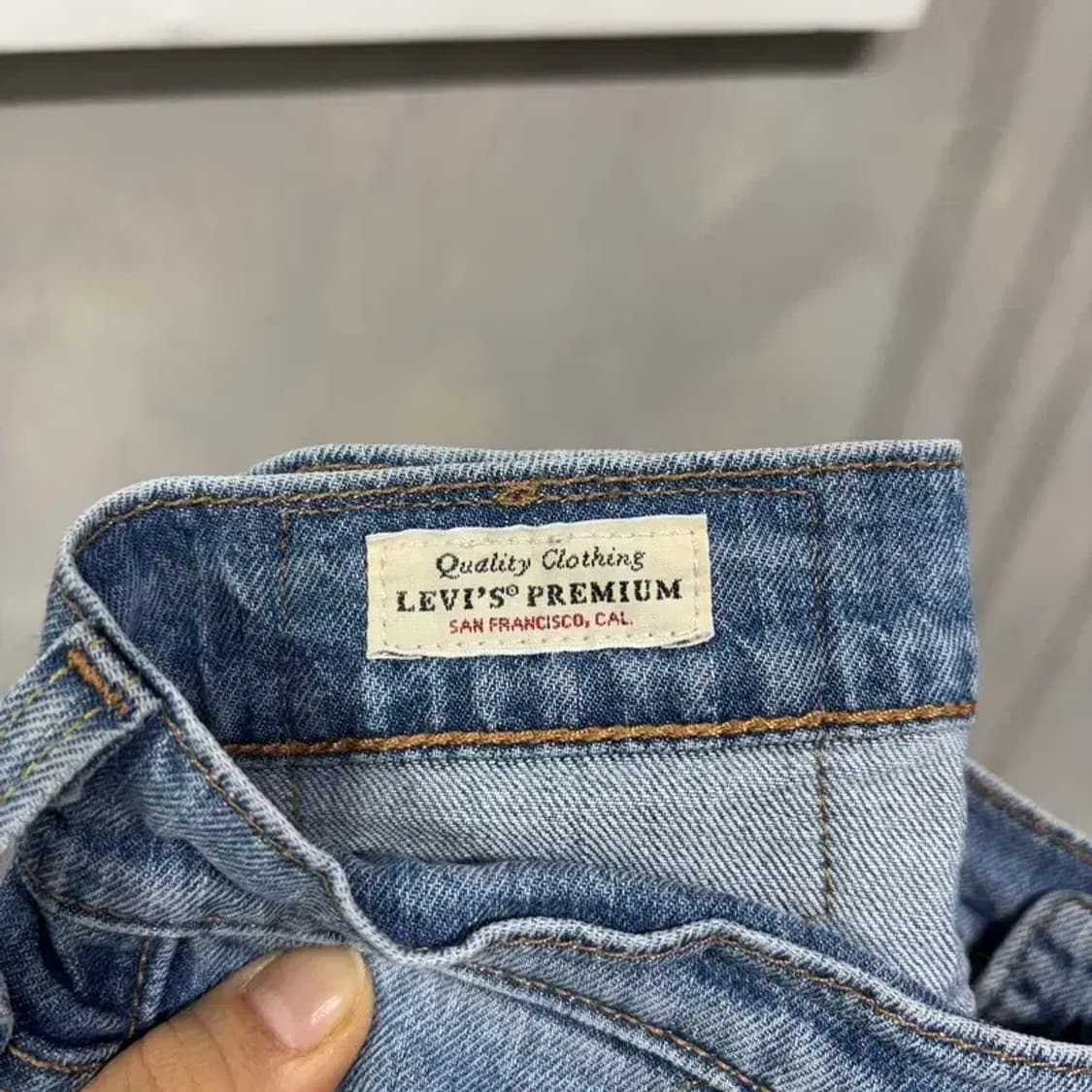 (30인치) 리바이스 511 캐주얼 스판 연청바지 데님팬츠 상품이미지5