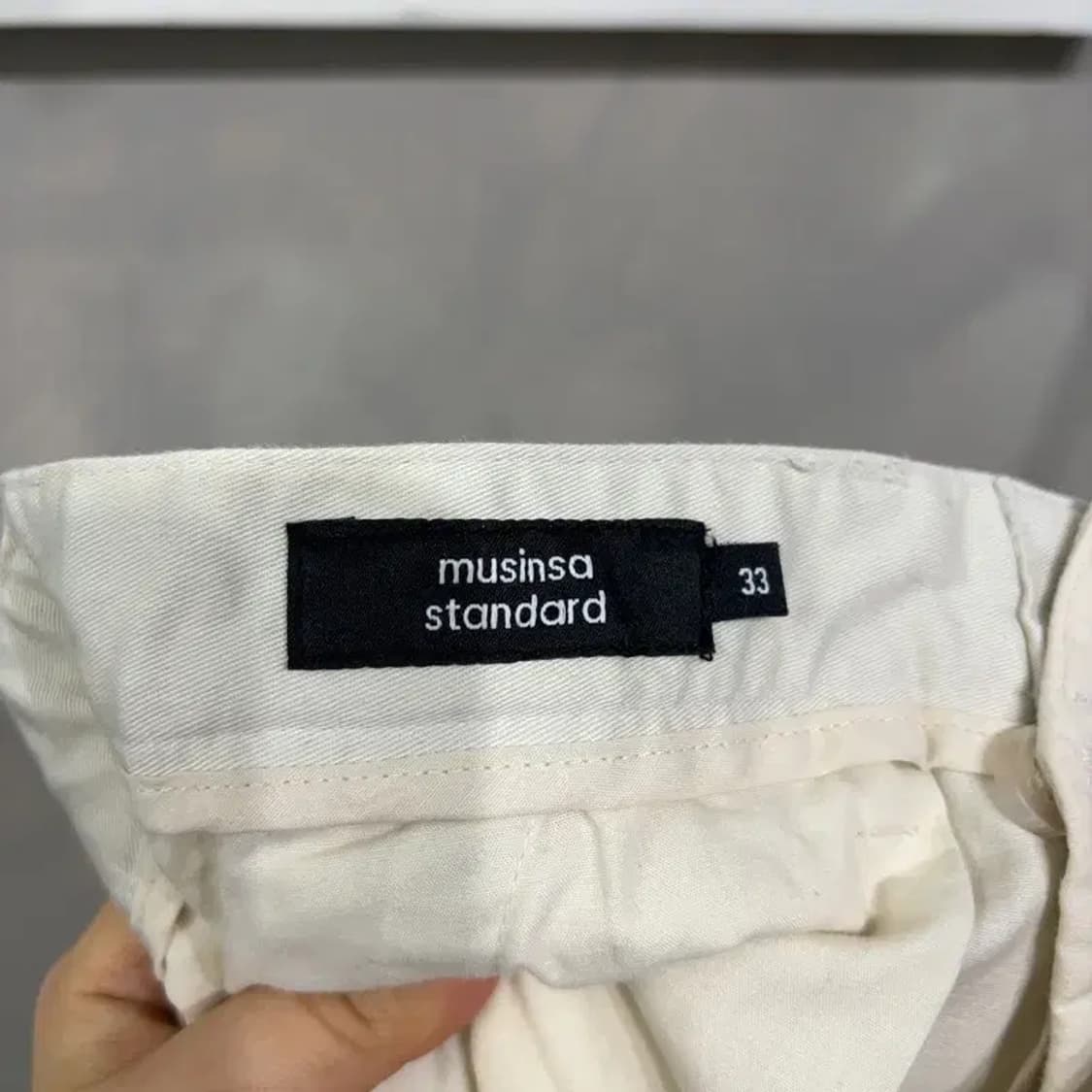 (33인치) 무신사스탠다드 캐주얼 치노팬츠 면바지 상품이미지5