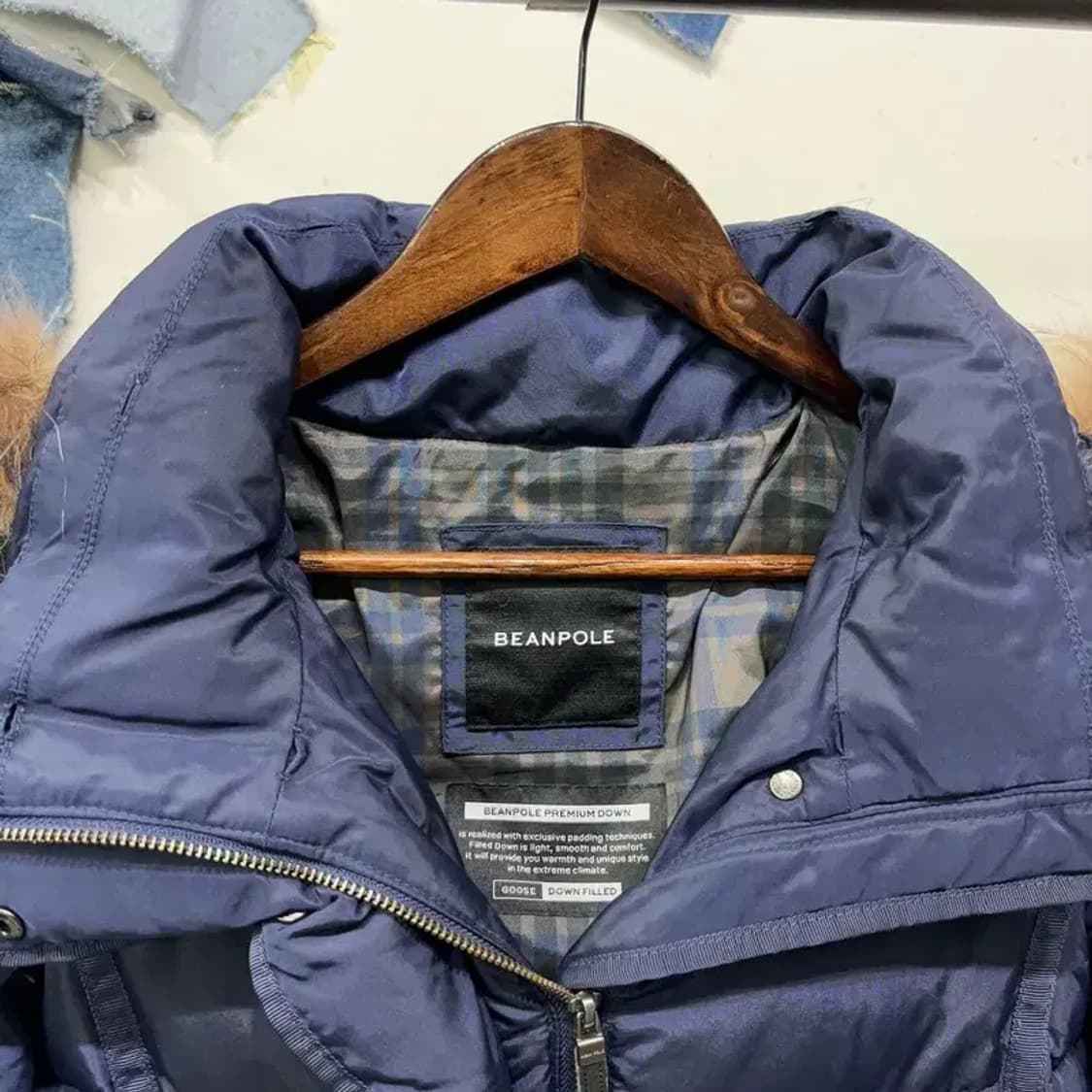 (95) 빈폴 여성 캐주얼 구스다운 거위털 너구리털 패딩 상품이미지2