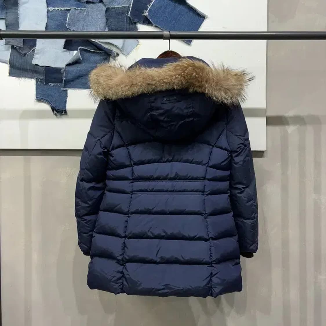 (95) 빈폴 여성 캐주얼 구스다운 거위털 너구리털 패딩 상품이미지4