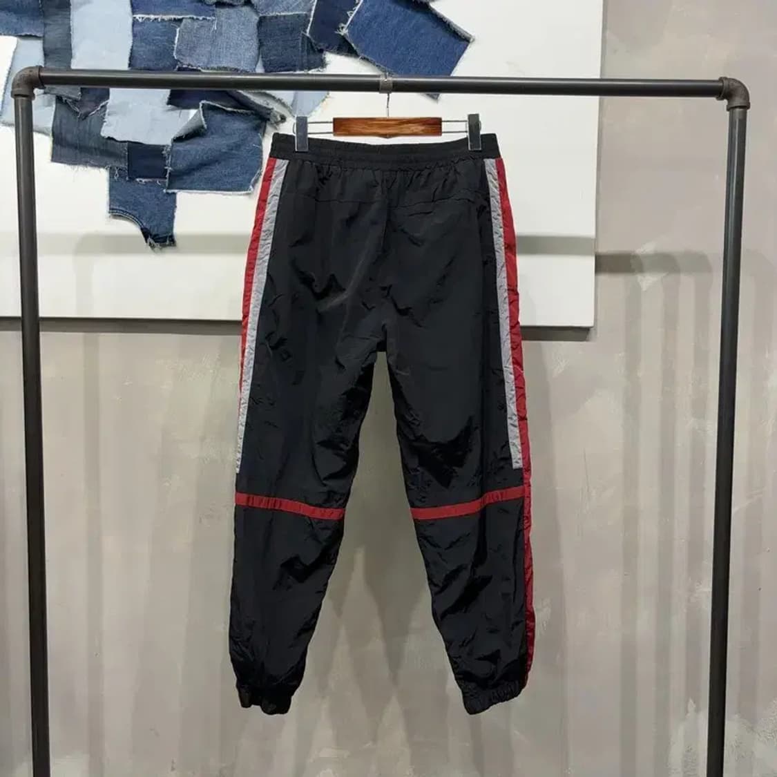 (28~30인치) 엘레쎄 캐주얼 사이드라인 밴딩 조거팬츠 운동바지 상품이미지3