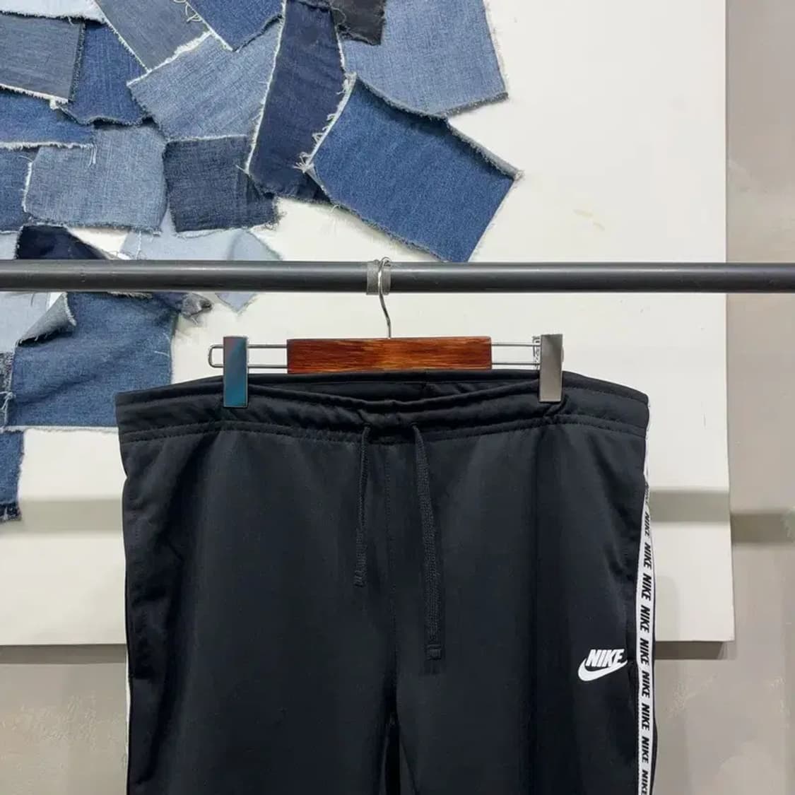(빅사이즈) 나이키 캐주얼 사이드라인 밴딩 조거팬츠 운동바지 상품이미지2