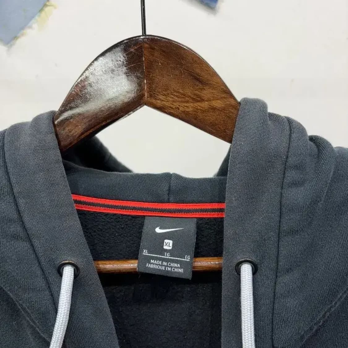 (105) 나이키 스트릿 캐주얼 백프린팅 기모 후드집업 자켓 상품이미지2