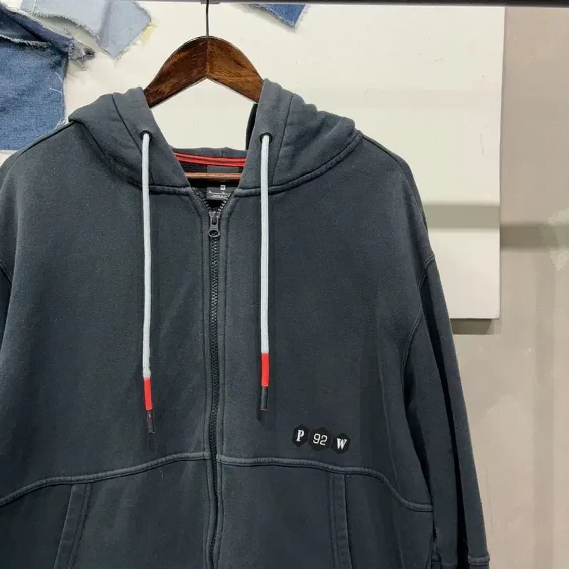 (105) 나이키 스트릿 캐주얼 백프린팅 기모 후드집업 자켓 상품이미지3